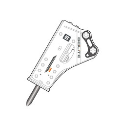 Навесной гидромолот BLT-230S