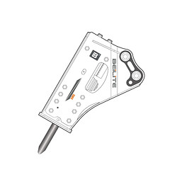 Навесной гидромолот BLT-260S