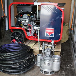 Отгрузка комплекта оборудования гидростанция и насос